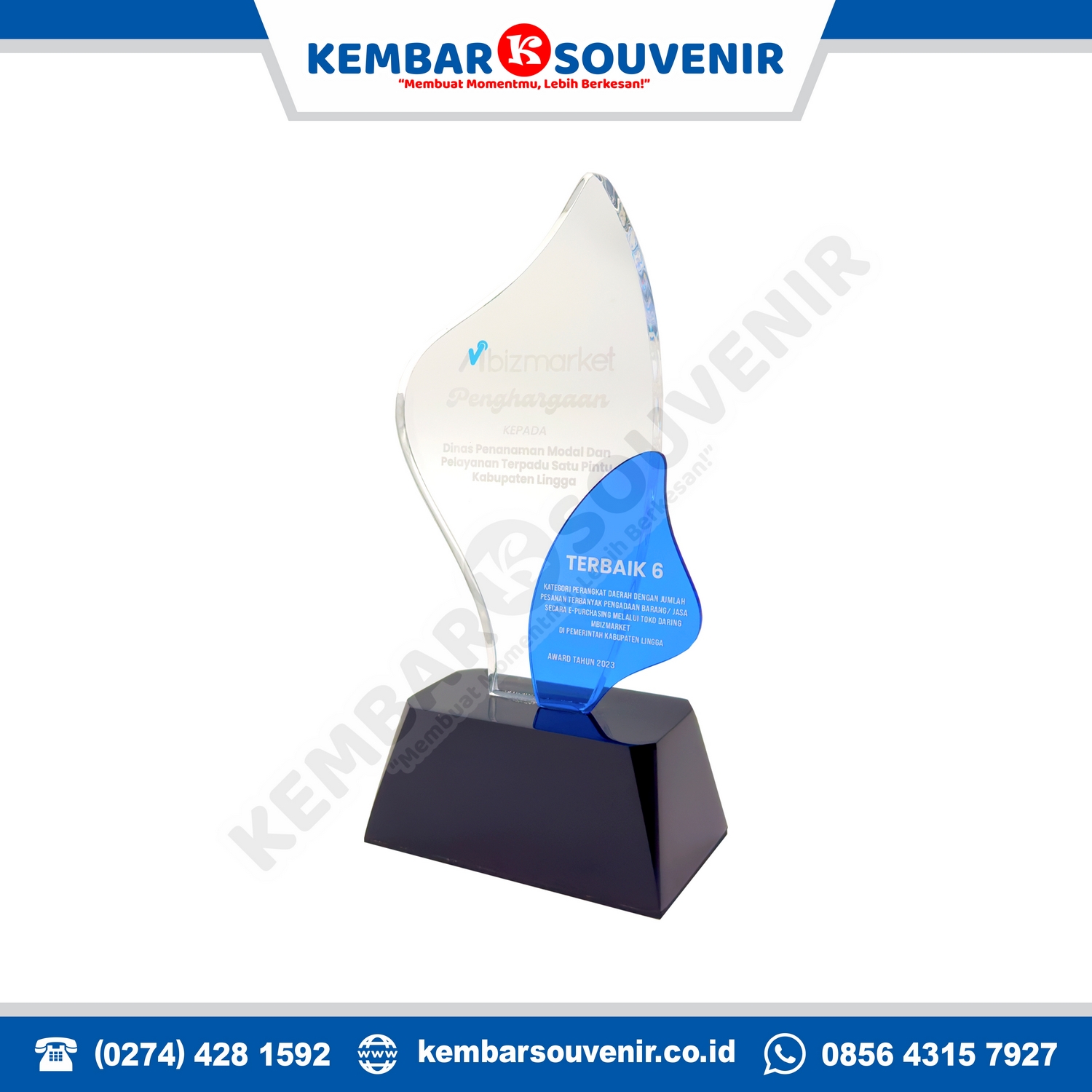 plakat akrilik bandung