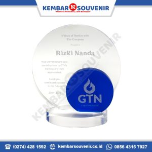 jual plakat kristal