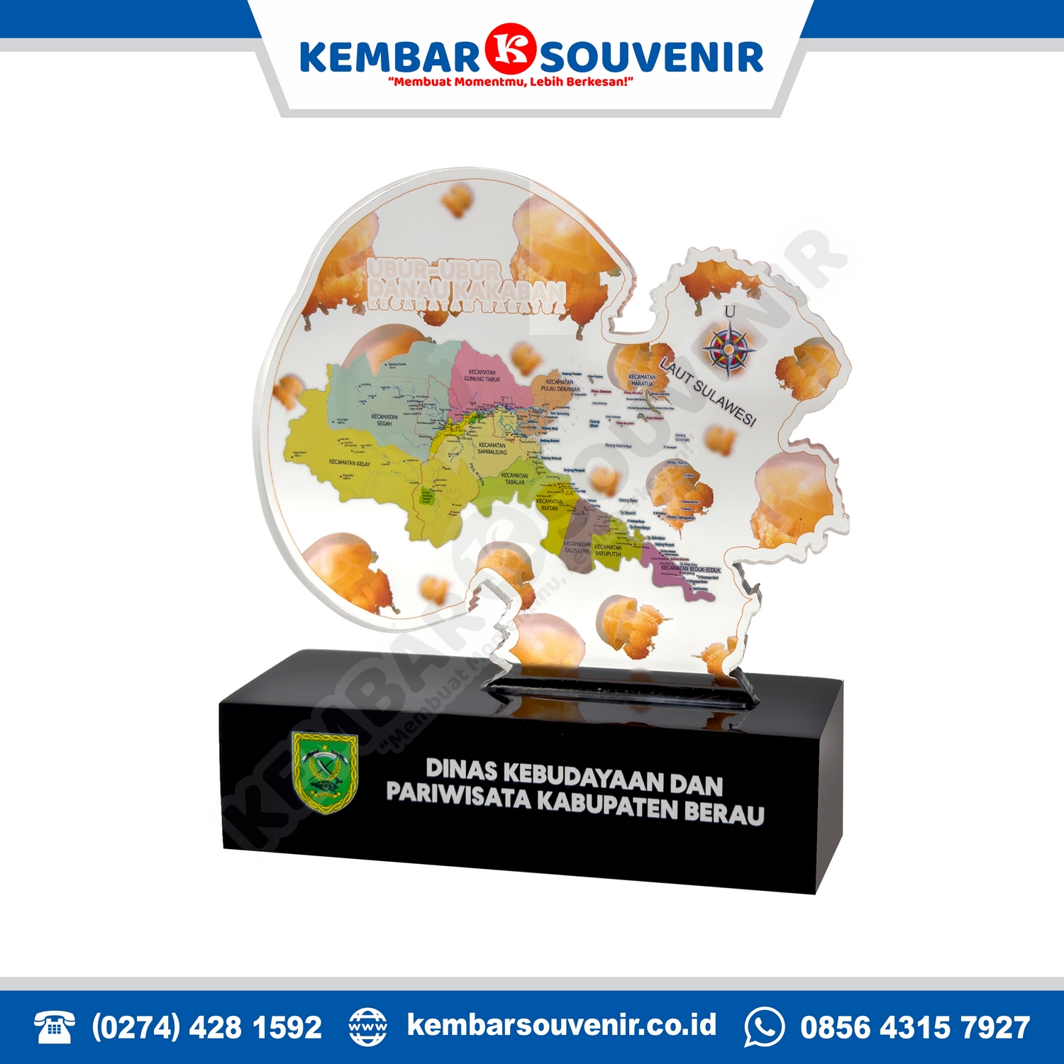 plakat akrilik makassar