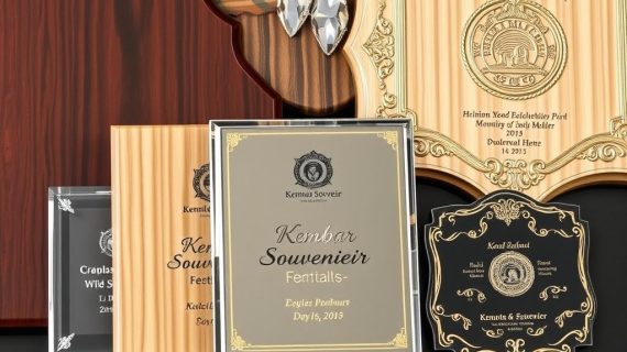 15 Contoh Penghargaan Plakat yang Bisa Anda Custom Sesuai Kebutuhan