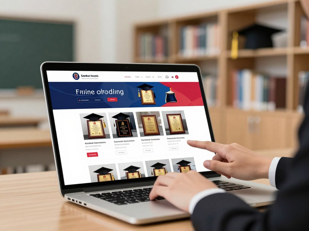 cara pemesanan plakat wisuda online