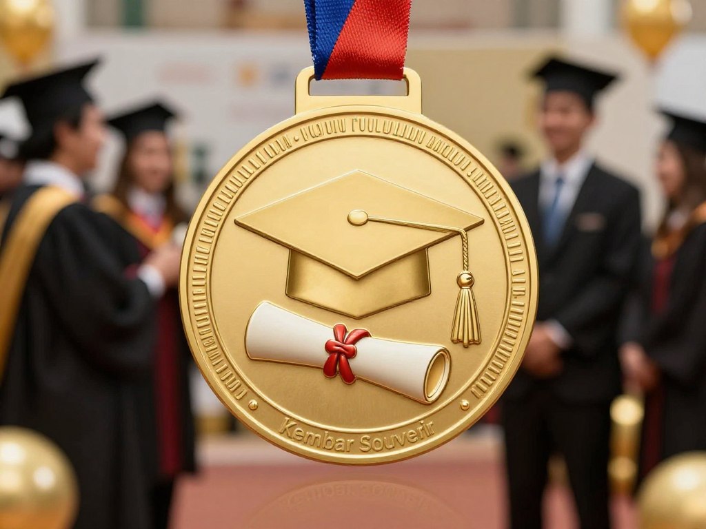 cetak medali wisuda