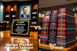 Harga Plakat Satuan vs Grosir Mana yang Lebih Murah dan Menguntungkan