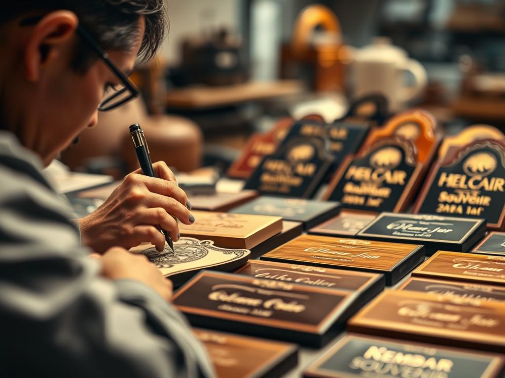 teknik pembuatan plakat yang premium