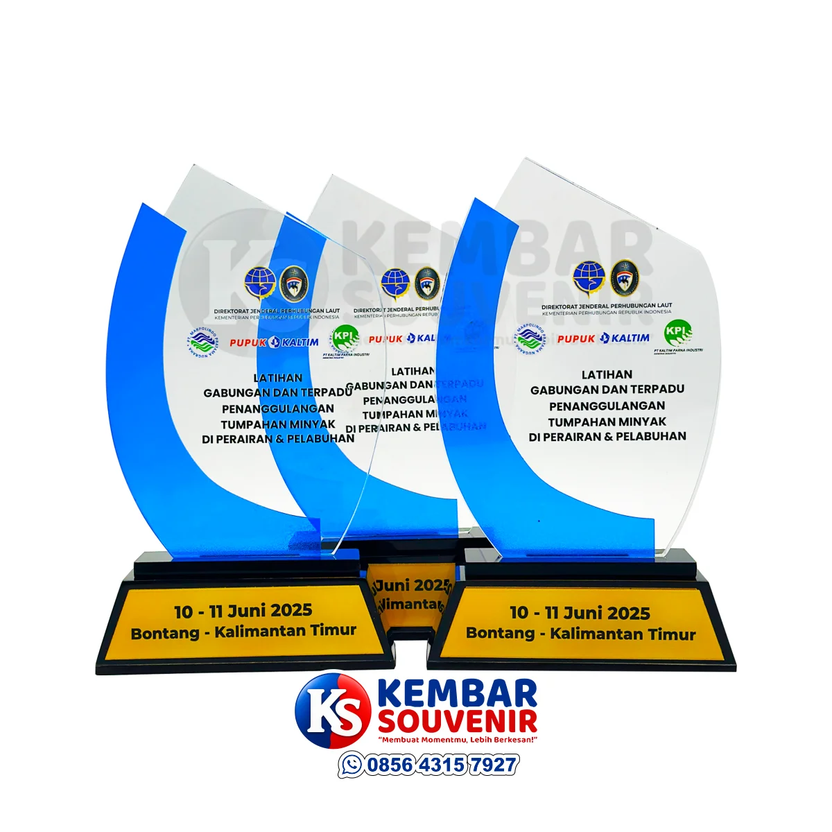 plakat akrilik kementerian perhubungan republik indonesia