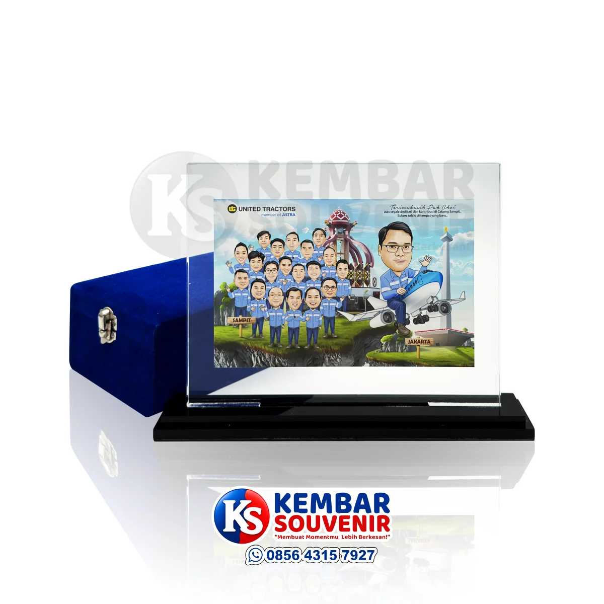 plakat farewell manager custom karikatur