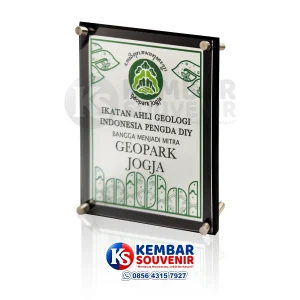 plakat geopark jogja untuk mitra organisasi