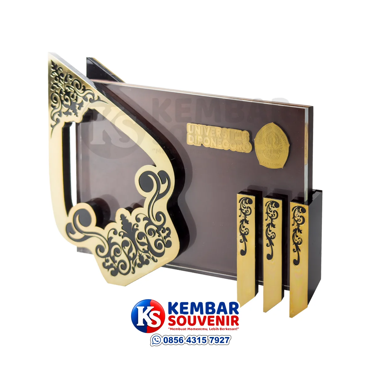 plakat gunungan wayang kuningan premium
