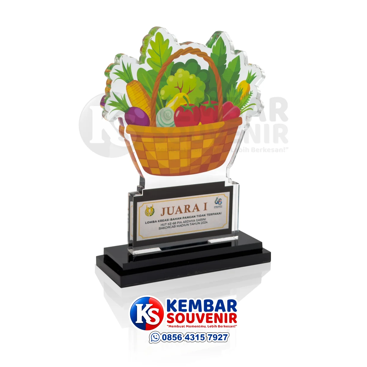 plakat juara lomba memasak dan kreasi pangan