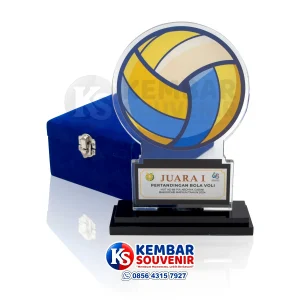plakat juara lomba voli PIA Ardhya Garini
