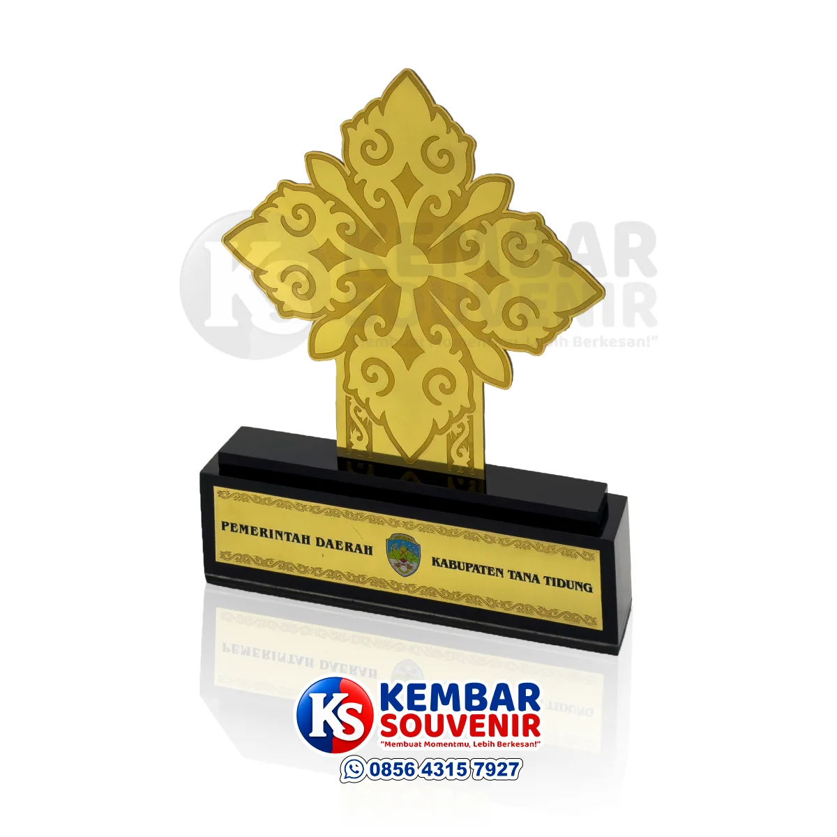 plakat kenang kenangan pemerintah daerah premium