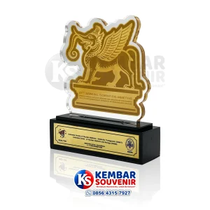 plakat lembuswana khas kalimantan
