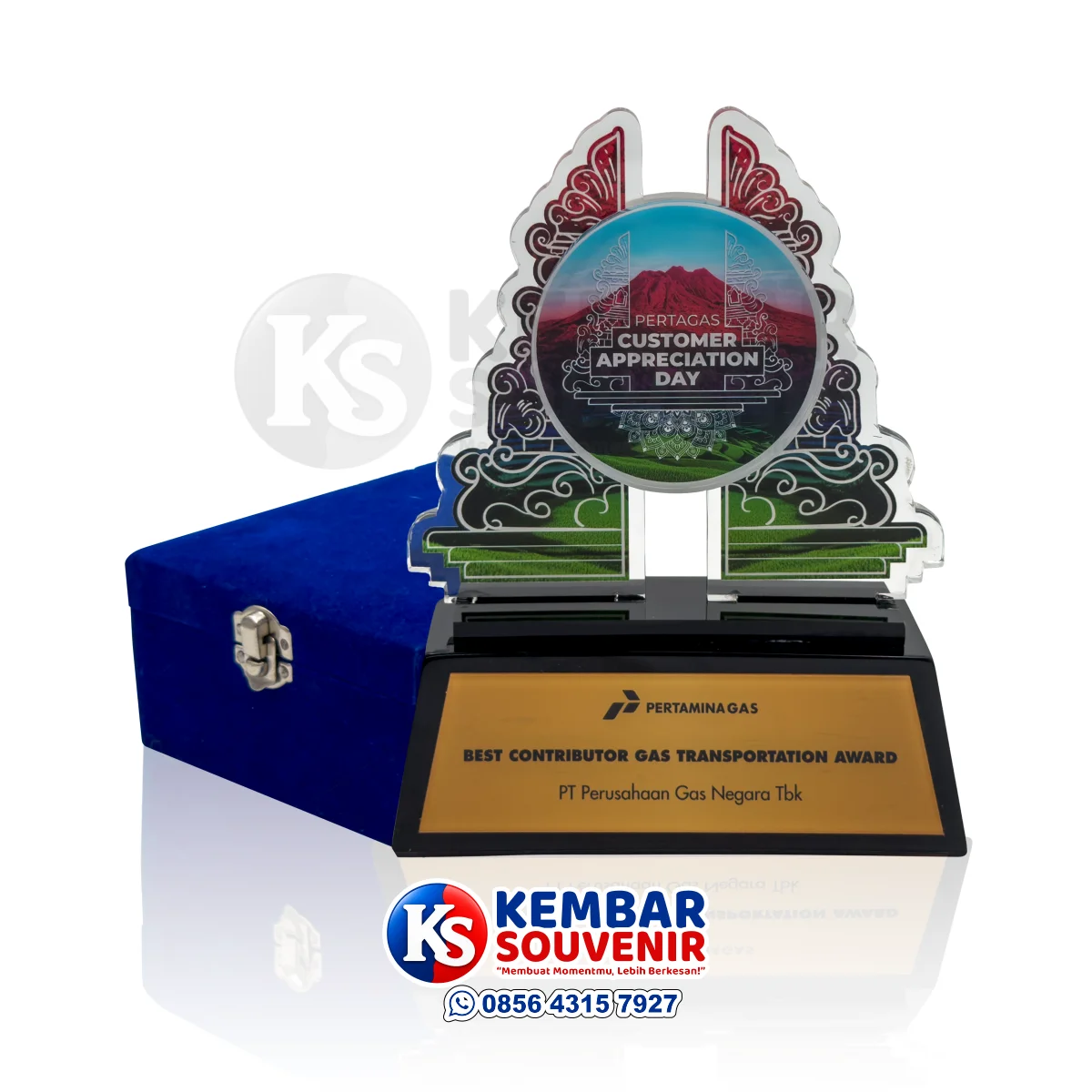 plakat penghargaan best contributor award