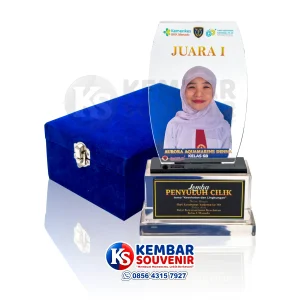 trophy akrilik penyuluh cilik custom